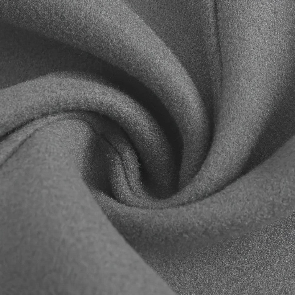 Image of Men's Stand Collar Mid-Length Coat