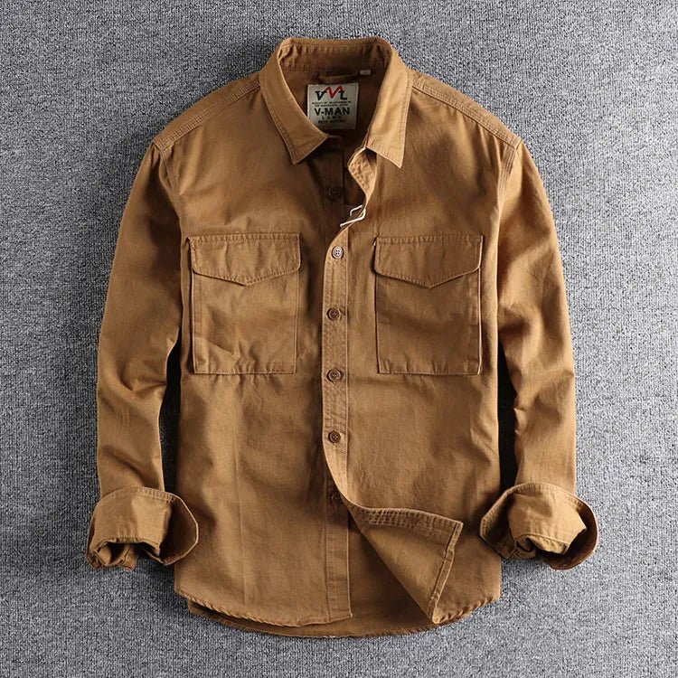Image of Men's Two-Pocket Long Sleeve Shirt