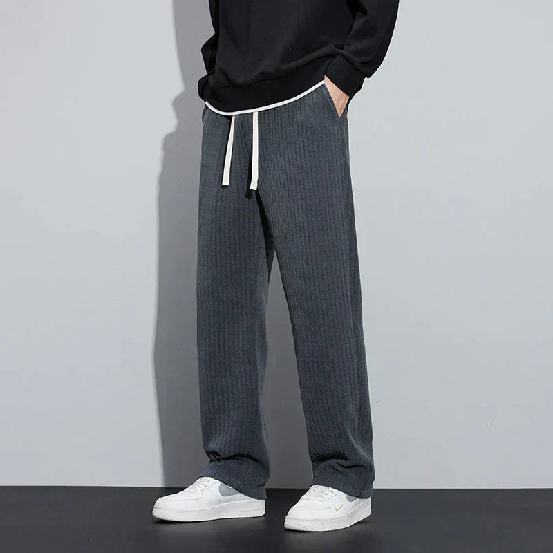 Image of Men's Wide Leg Drawstring Pants