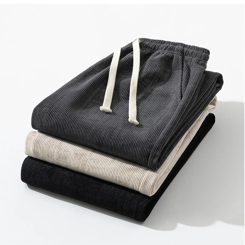 Image of Men's Wide Leg Drawstring Pants