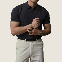 Men's Zip Regular Fit Polo