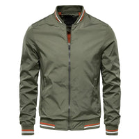 Men's Zip Up Bomber Jacket