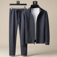 Men's Zip Up Tracksuit Set