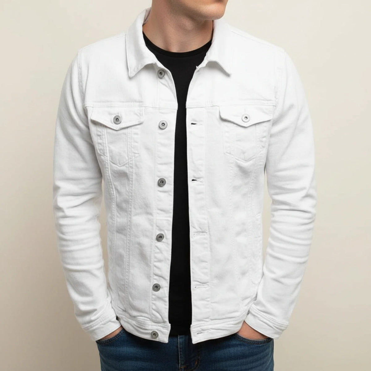Men's Casual Trucker Jacket