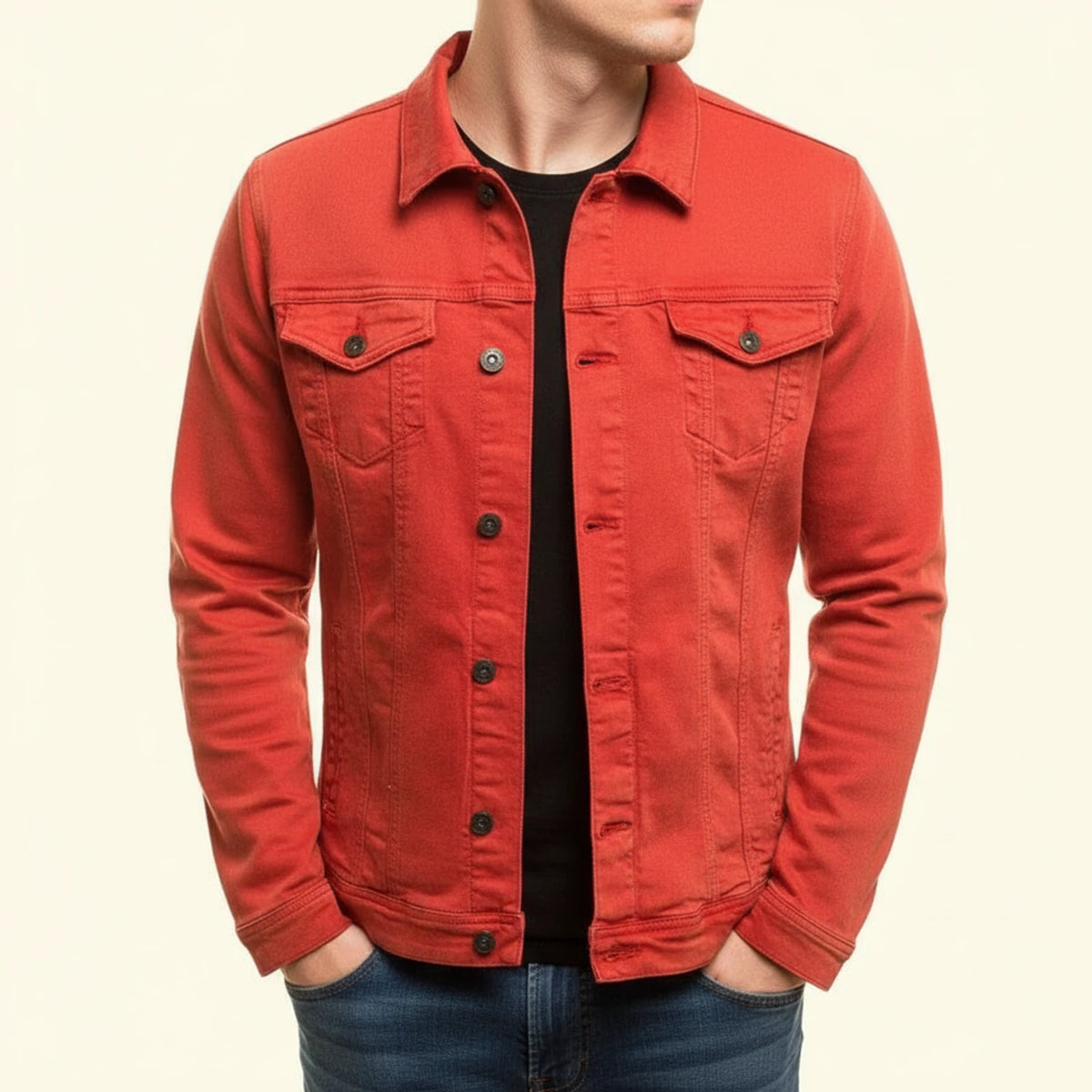 Men's Casual Trucker Jacket