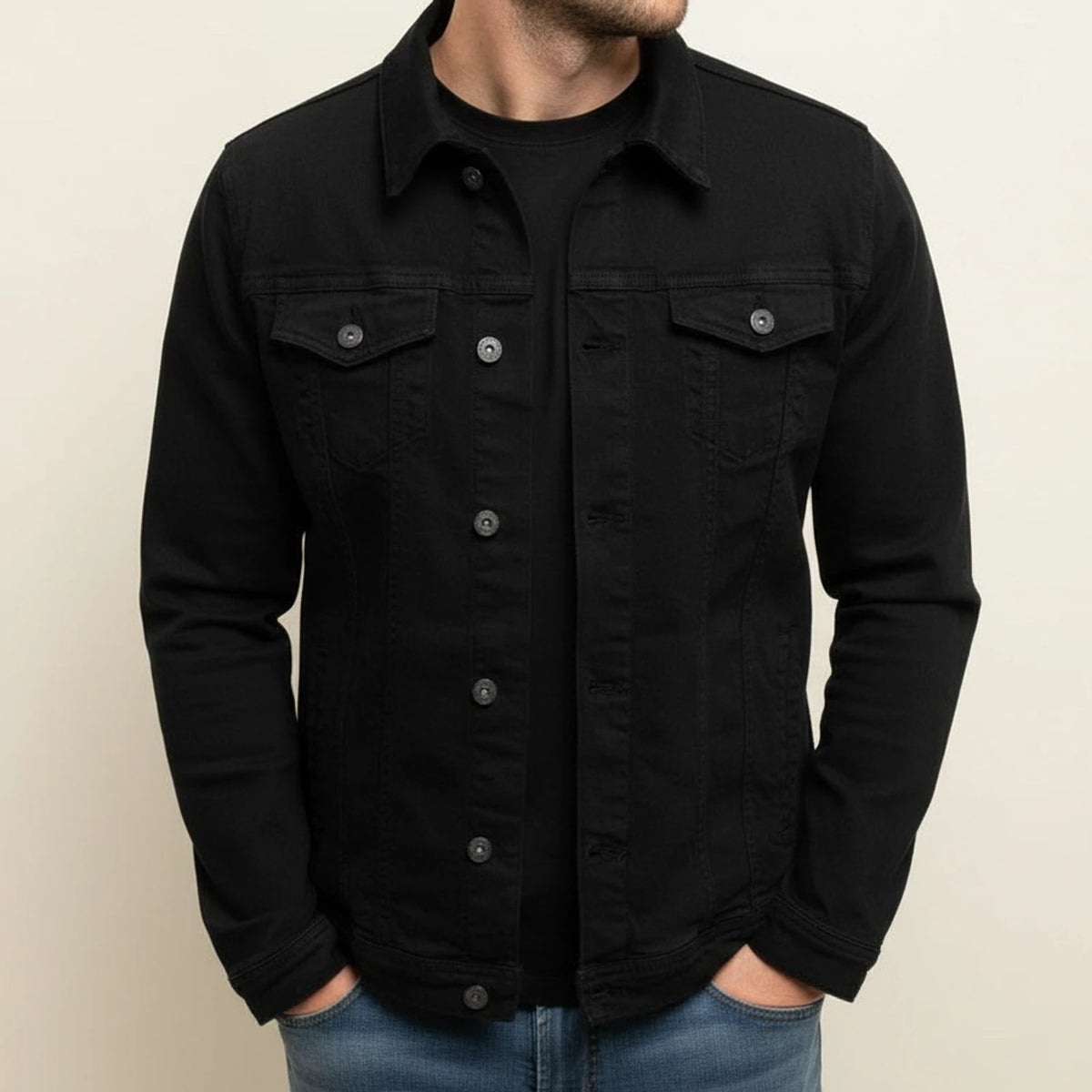 Men's Casual Trucker Jacket