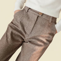 Men's Herringbone Dress Pants