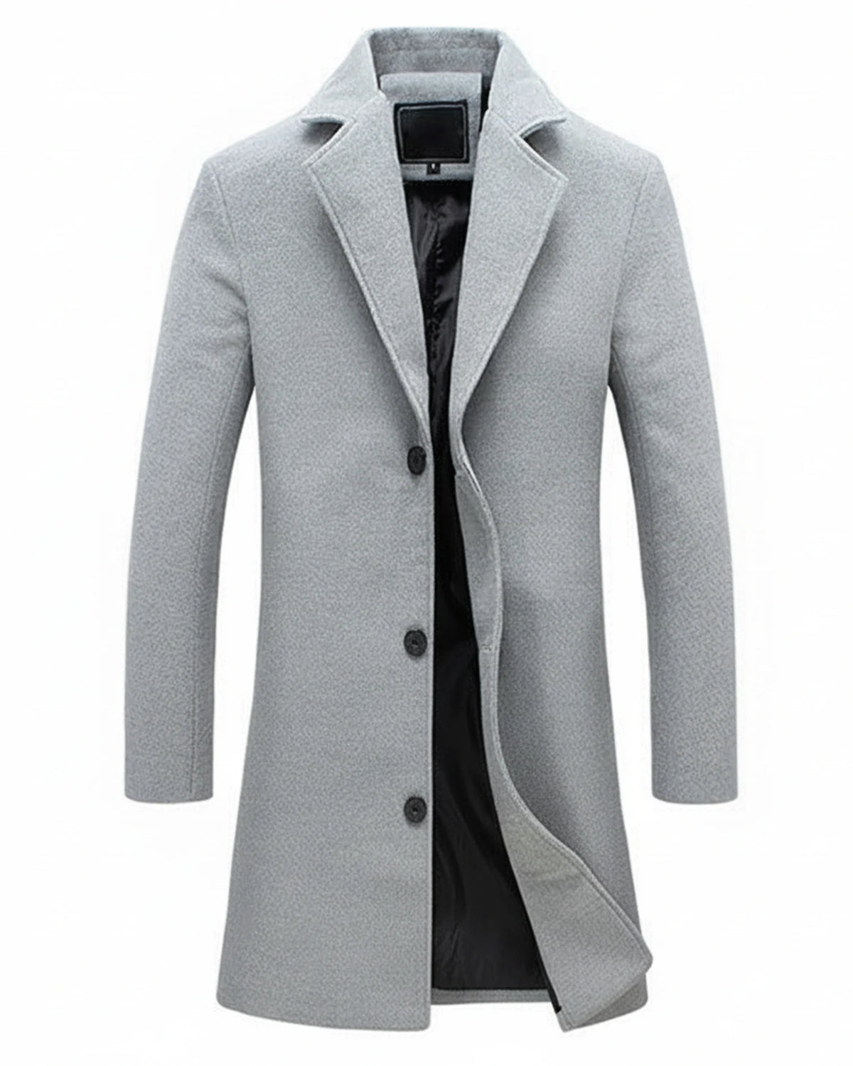 Men's Classic Formal Long Overcoat