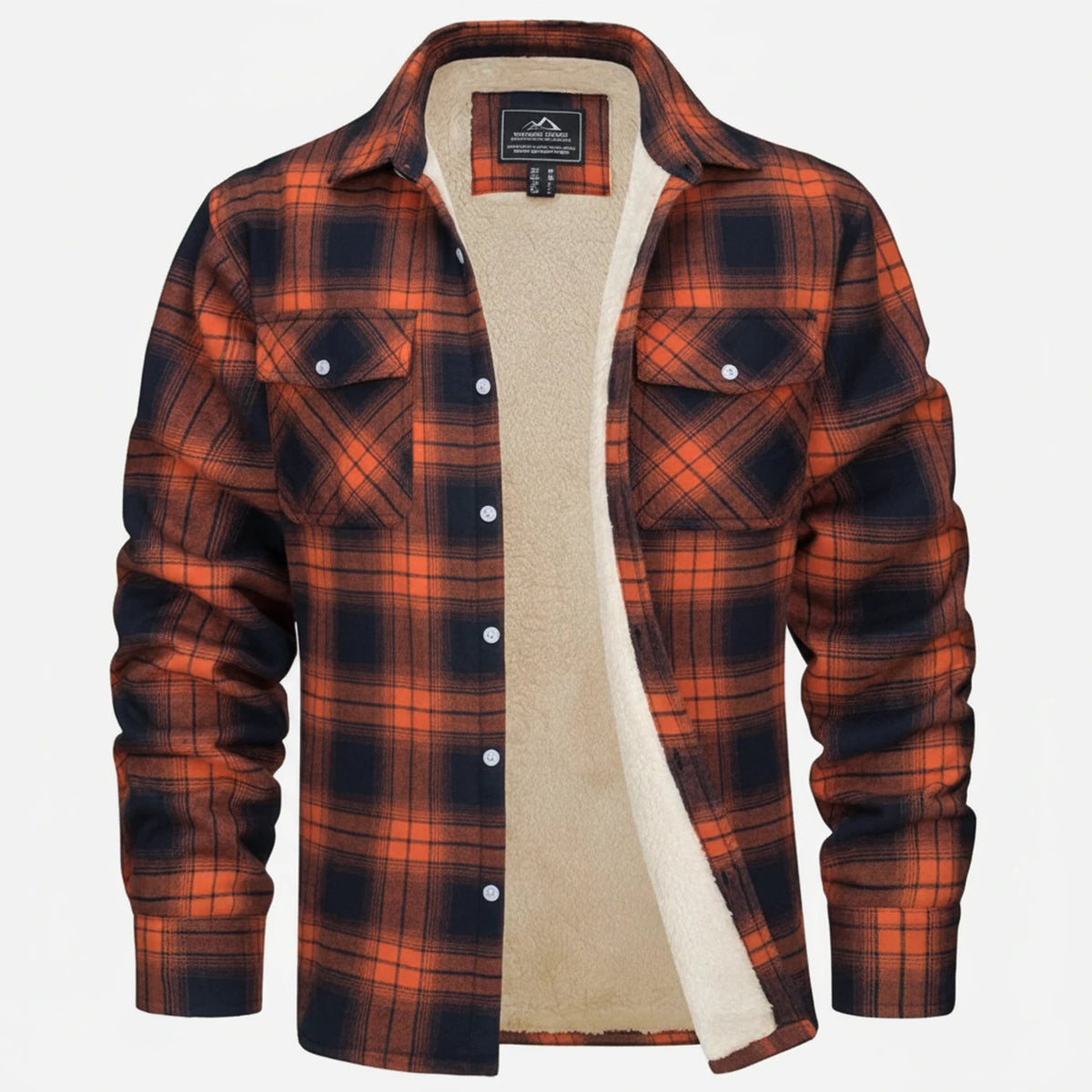 Men's Classic Plaid Flannel Jacket