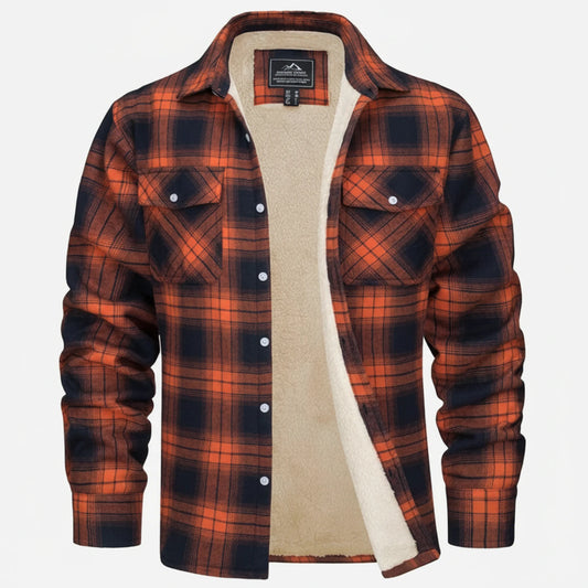 Men's Classic Plaid Flannel Jacket