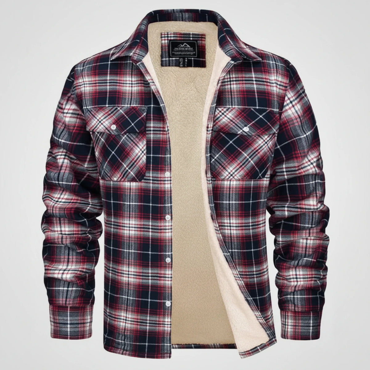 Men's Classic Plaid Flannel Jacket