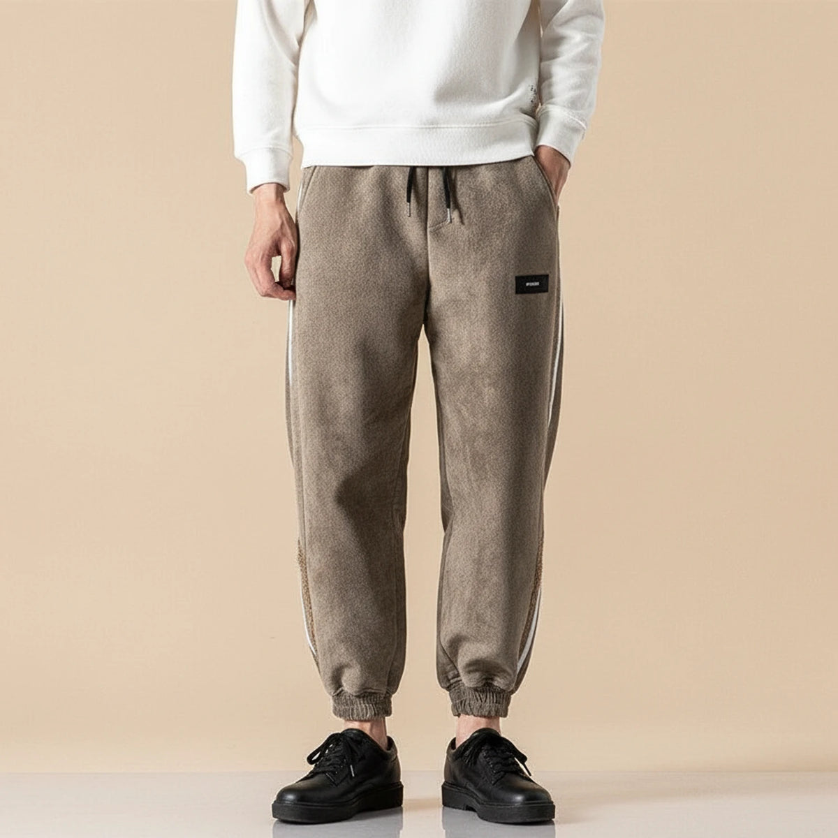 Men's Relaxed Fit Striped Pants