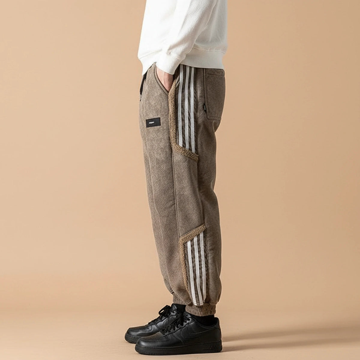 Men's Relaxed Fit Striped Pants