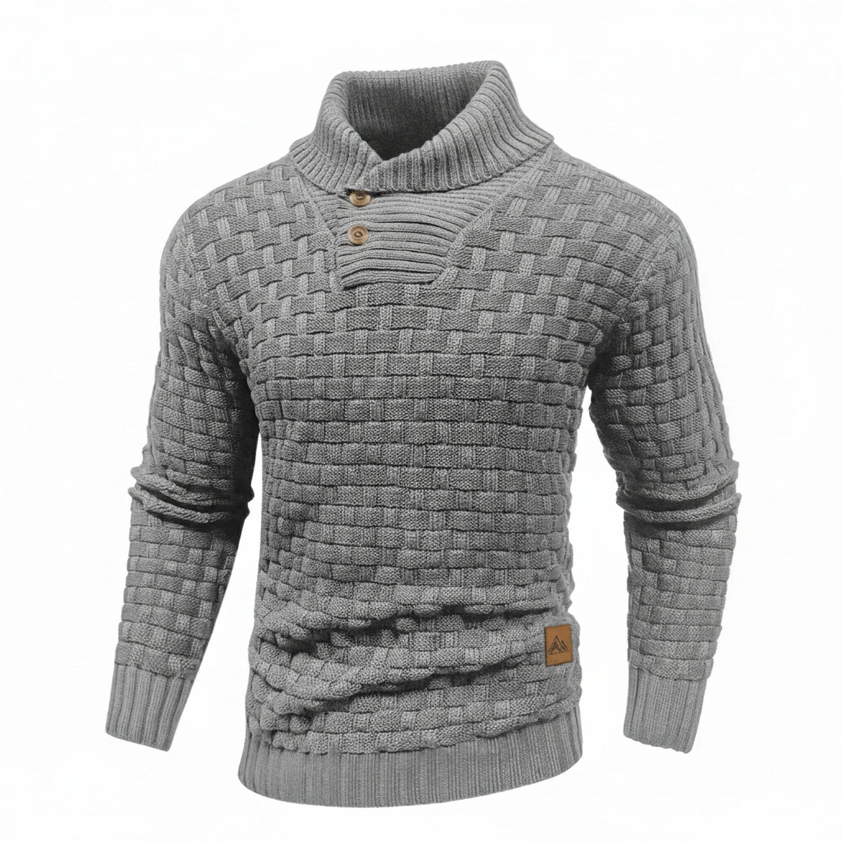 Men's Shawl Collar Winter Sweater
