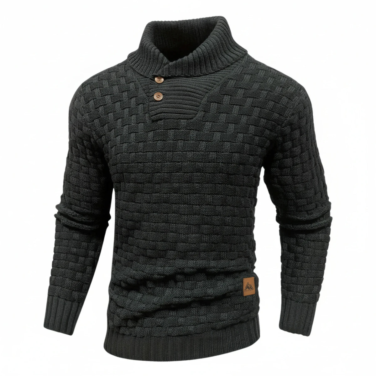 Men's Shawl Collar Winter Sweater