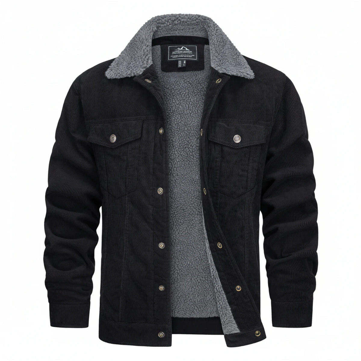 Men's Sherpa Lined Corduroy Jacket
