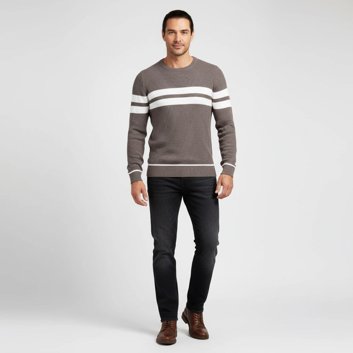 Men's Striped Sweater image