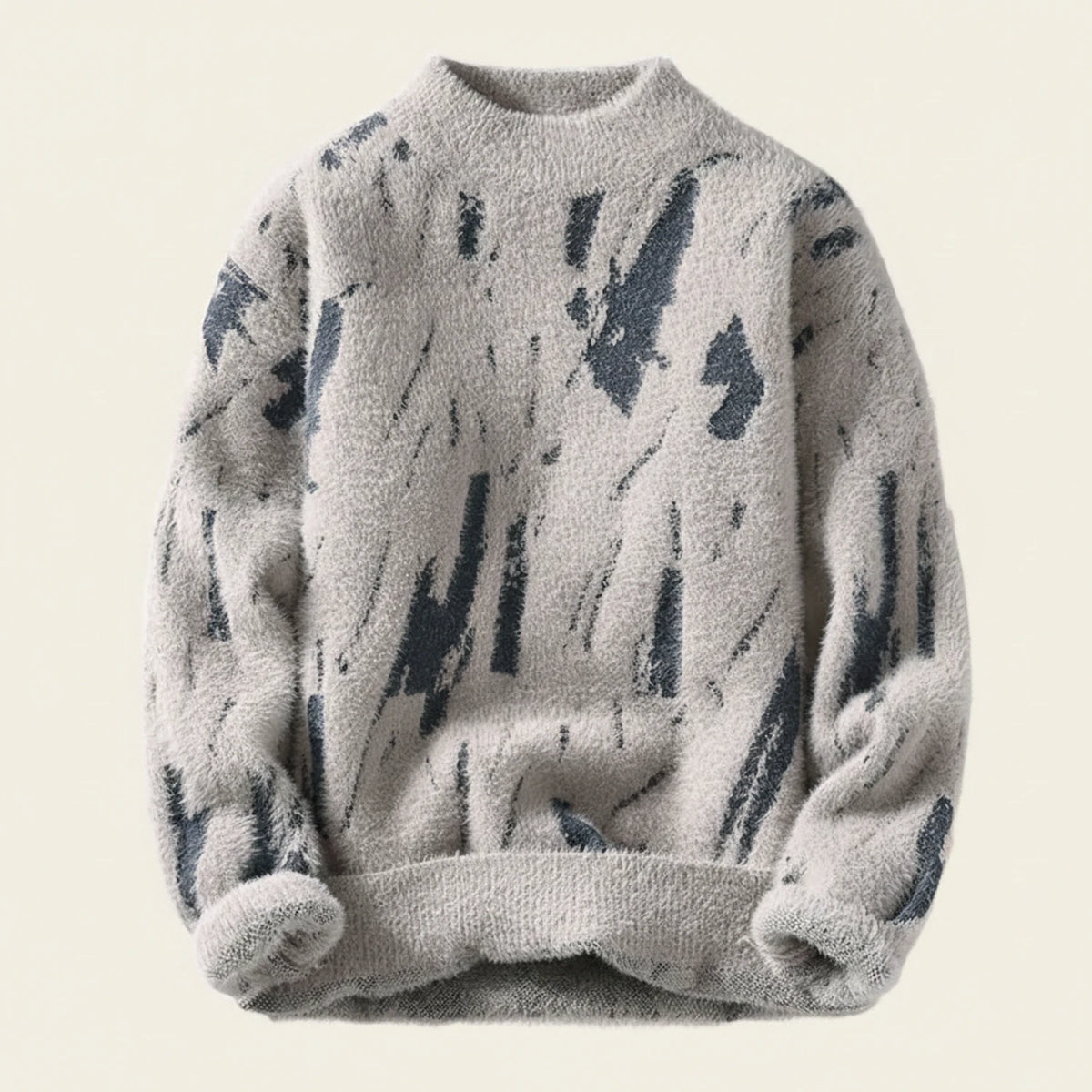 Men's Warm Patterned Sweater