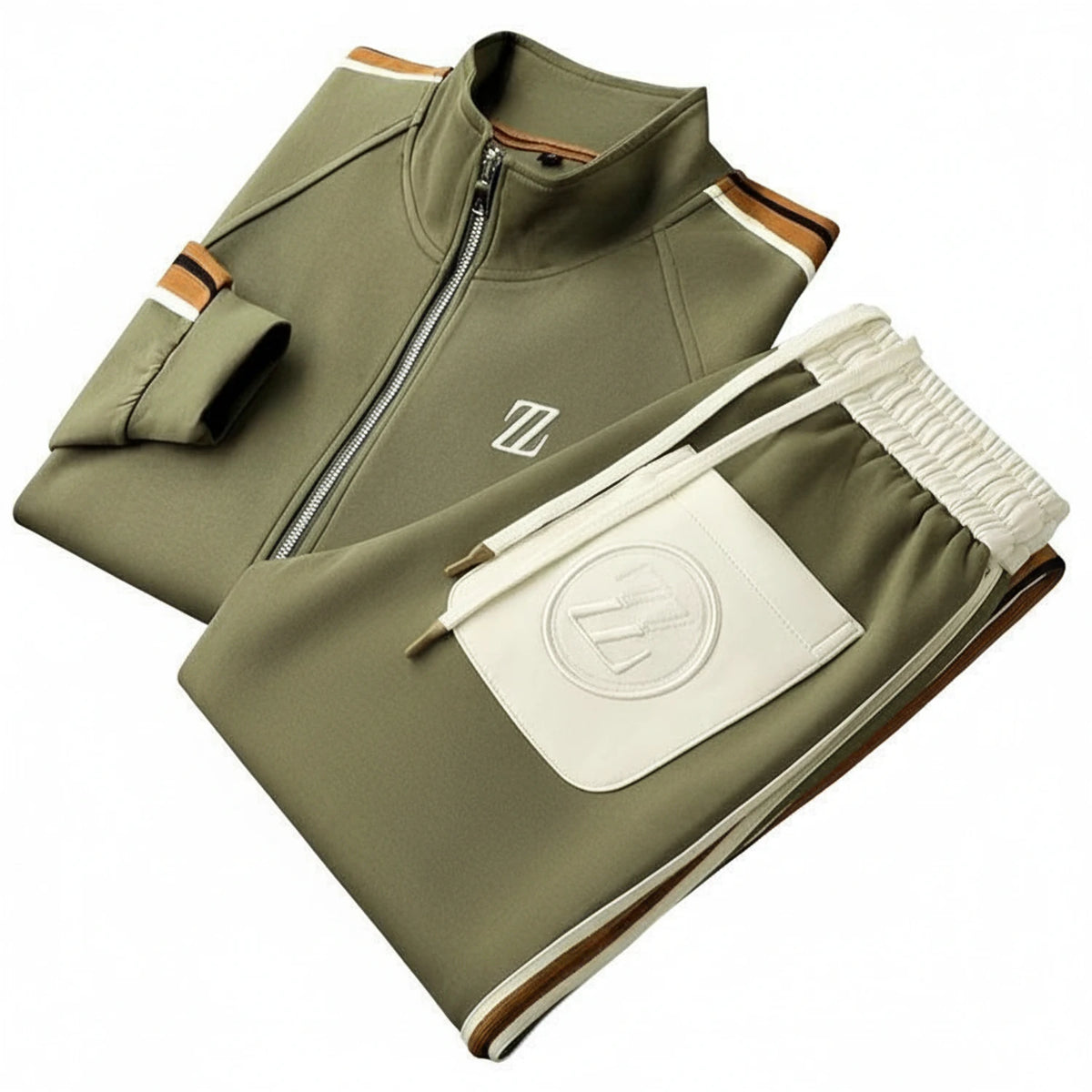 Men's Zip-Up Tracksuit