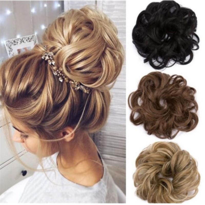 Messy Bun Fake Hair Scrunchie | Niropi