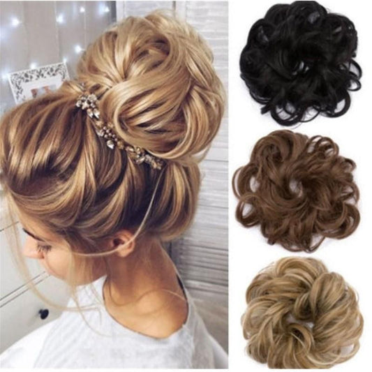 Messy Bun Fake Hair Scrunchie | Niropi