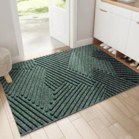 Modern Nordic Style PVC Door Mat - Non-Slip and Dirt-Removing