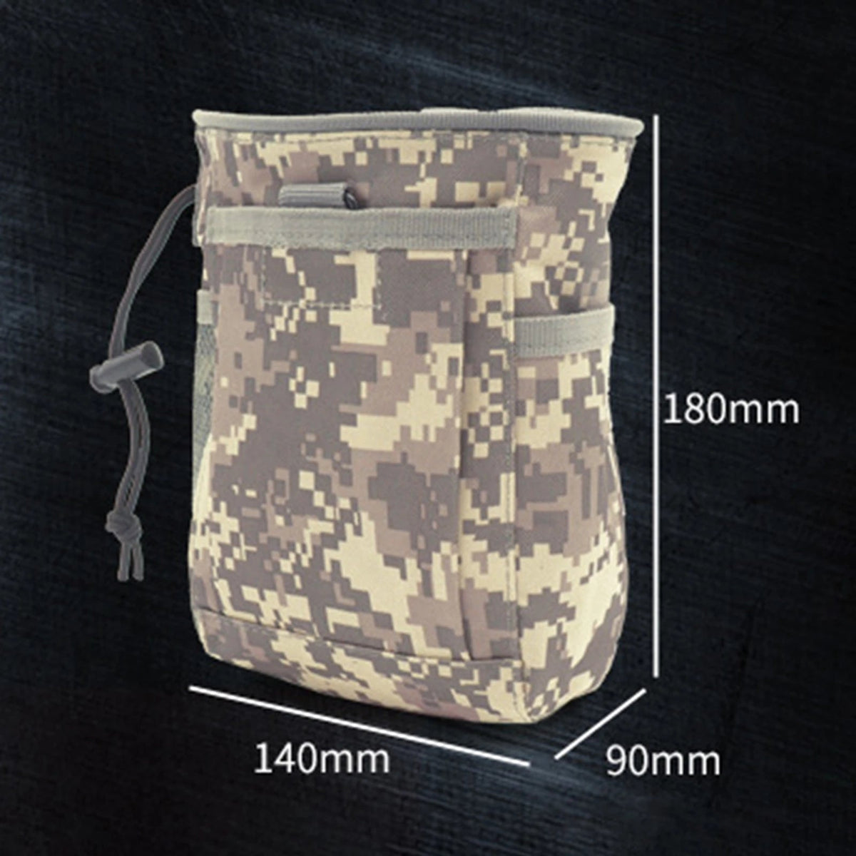 MOLLE Tactical Dump Pouch for Outdoor Utility & Gear Storage