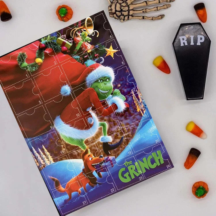 Monster Advent Calendar – Green Christmas Advent Calendar with Surprises