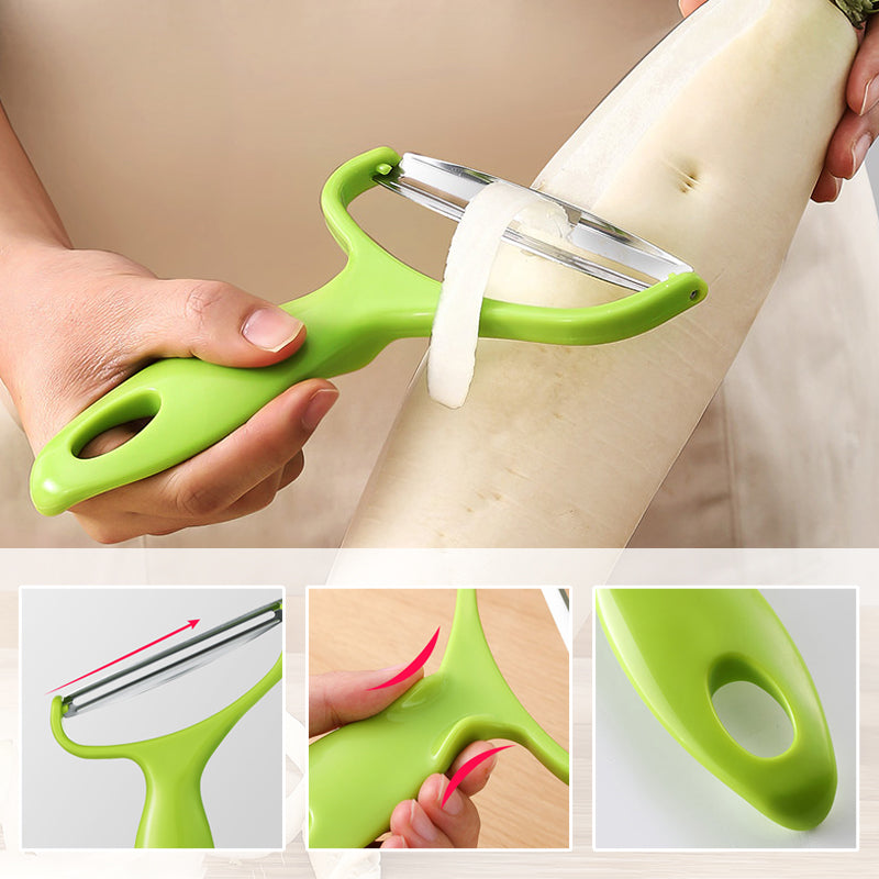 Multifunctional Extra-Wide Y-Peeler Made of Stainless Steel | Niropi