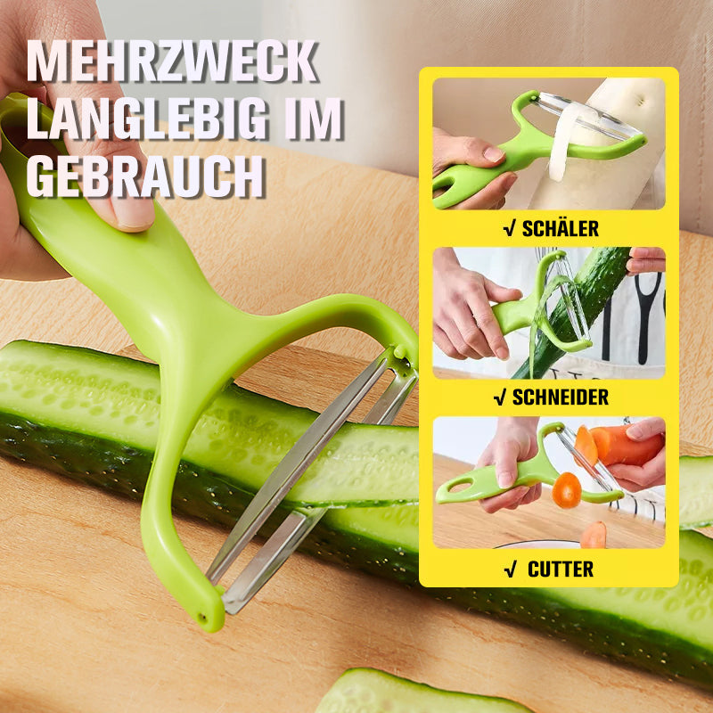 Multifunctional Extra-Wide Y-Peeler Made of Stainless Steel | Niropi