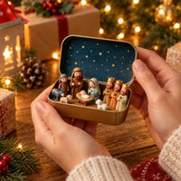 Nativity Scene in an Elegant Box