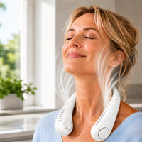 NekFan™ - Portable Rechargeable Neck Fan for Instant Cooling!