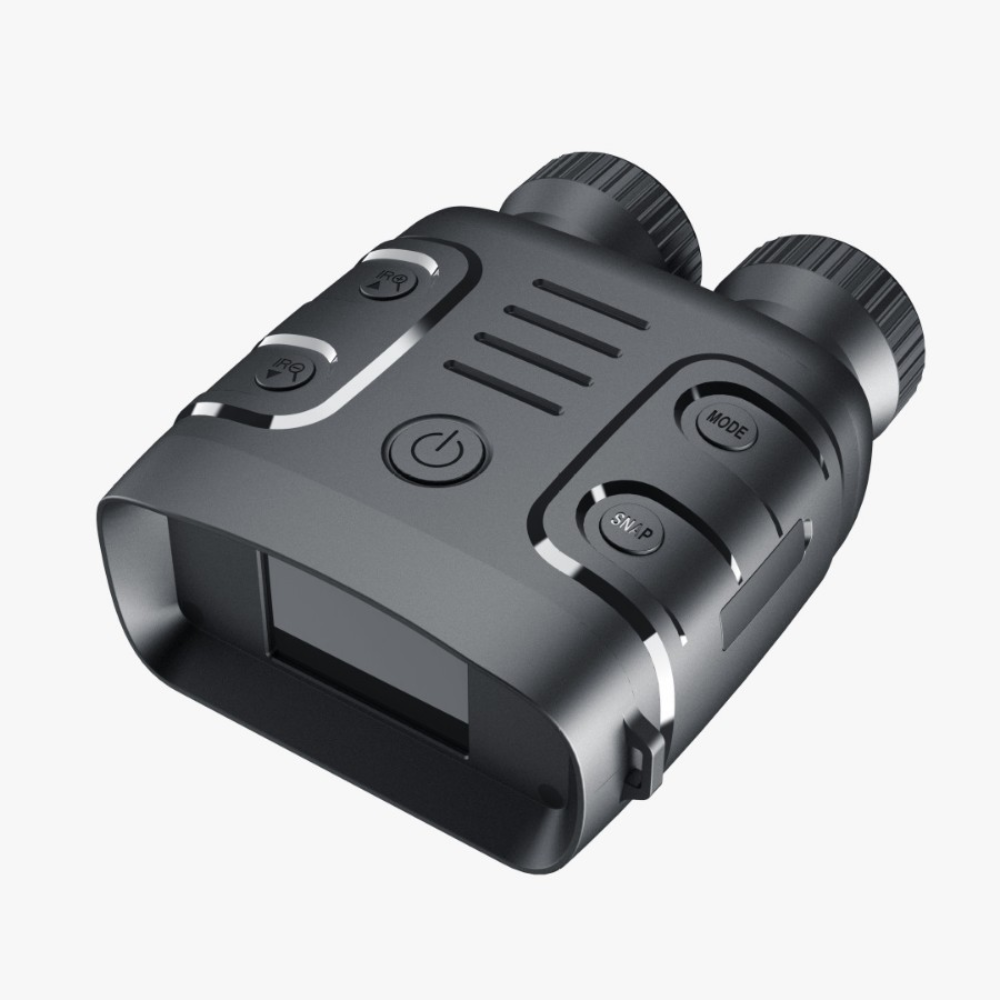 Night Vision Binoculars with Infrared Illumination and Digital Zoom