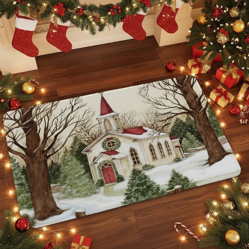 Non-Slip Christmas Doormat