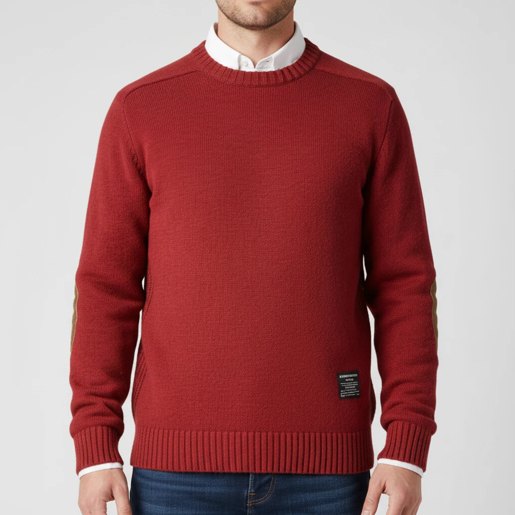 Men's Elbow Patch Sweater