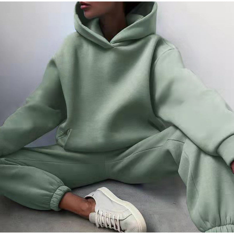 Oversized High-Waisted Tracksuit