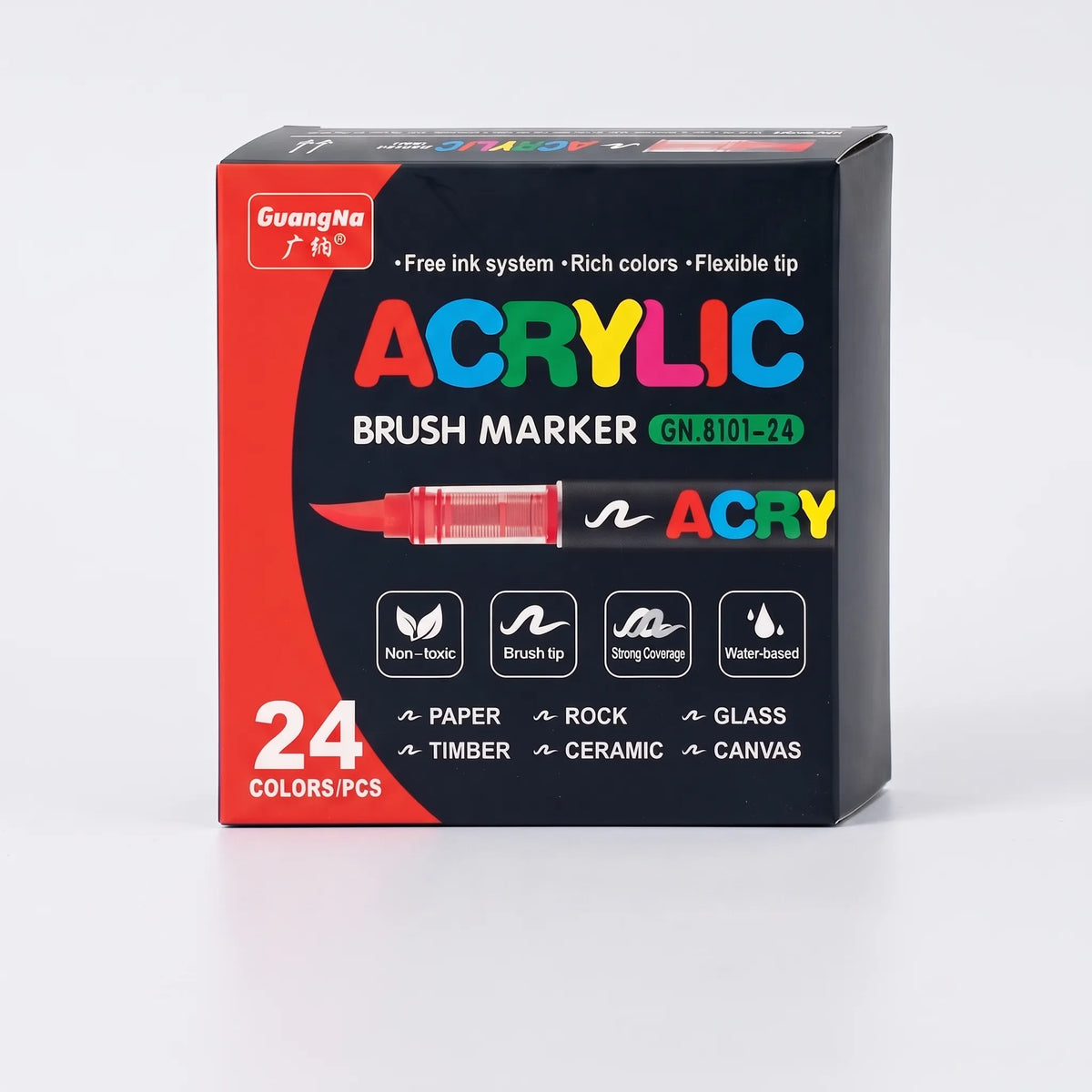 Paint Markers with Flexible Tip