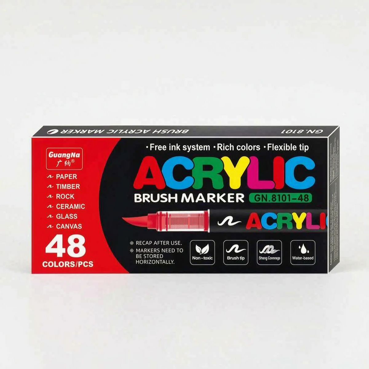 Paint Markers with Flexible Tip