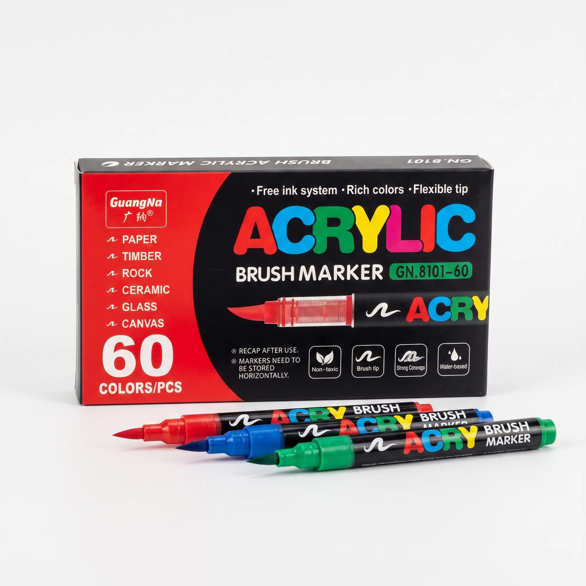 Paint Markers with Flexible Tip