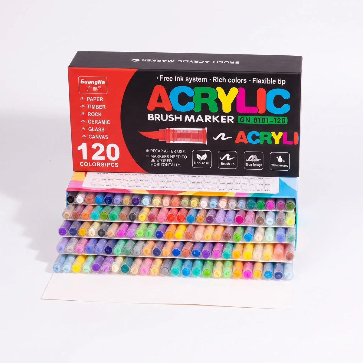 Paint Markers with Flexible Tip