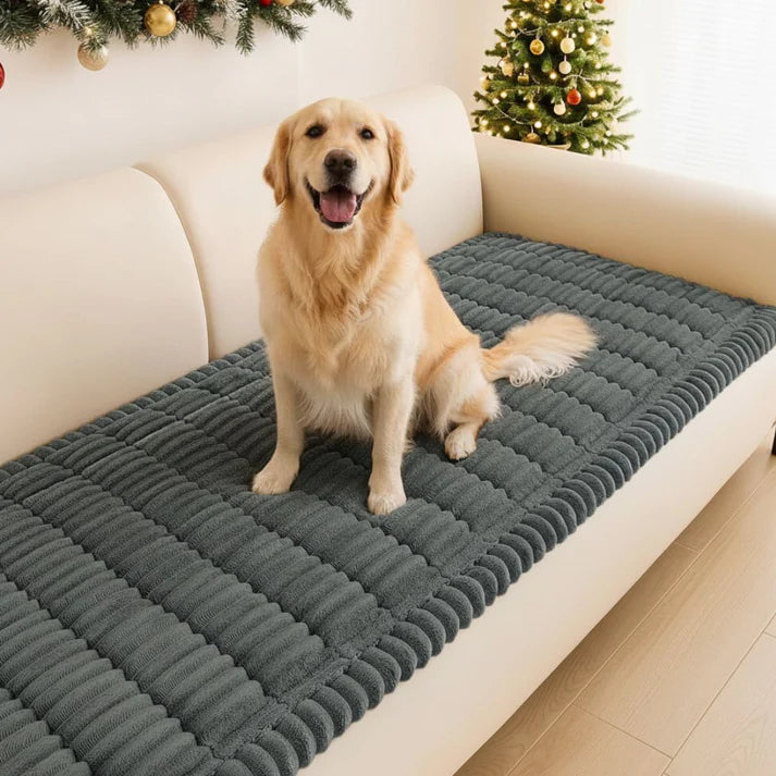 Pawlora™ – Plush Non Slip Couch Protector for Pets