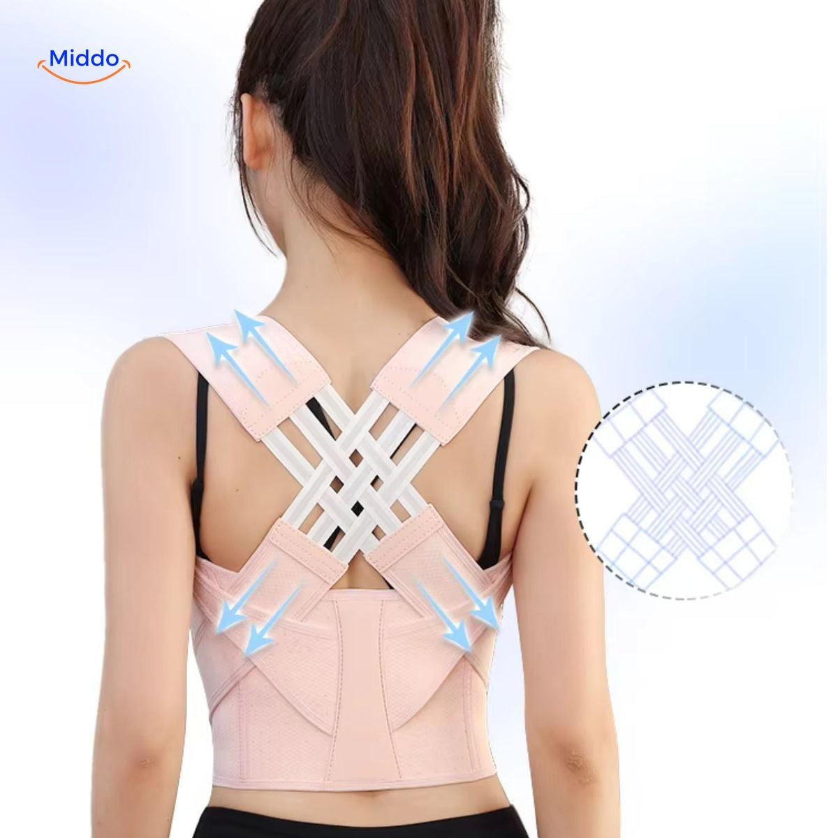 Postura™ Back Support 2.0 – For a Straighter Posture & Comfortable Back Support