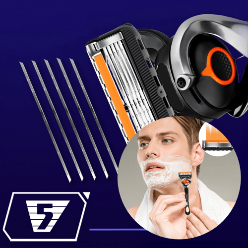 PrecisionRazor - Multi-Blade Quick Release High Precision Shaving Razor