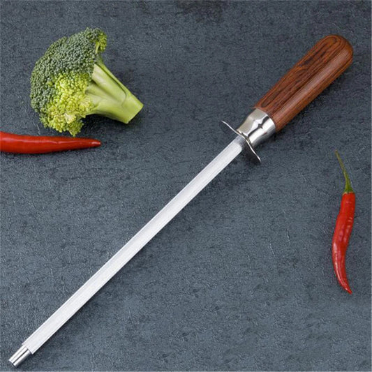Professional Knife Sharpening Rod – Durable Stainless Steel, Comfortable to Use – Perfect for Home and Professional Kitchens