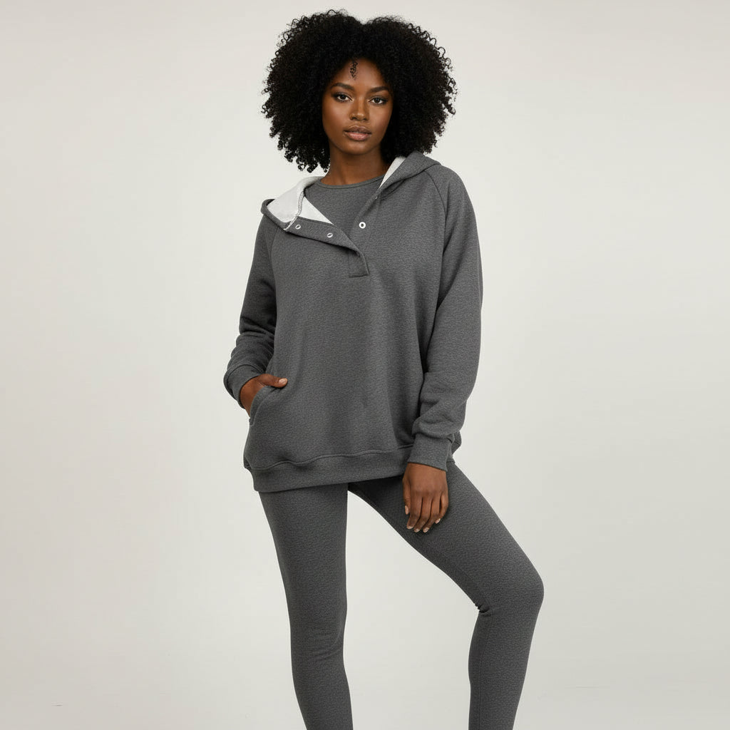 Women's Hooded Sweatshirt Set 