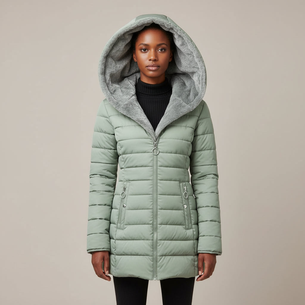 Women's Hooded Puffer Coat 