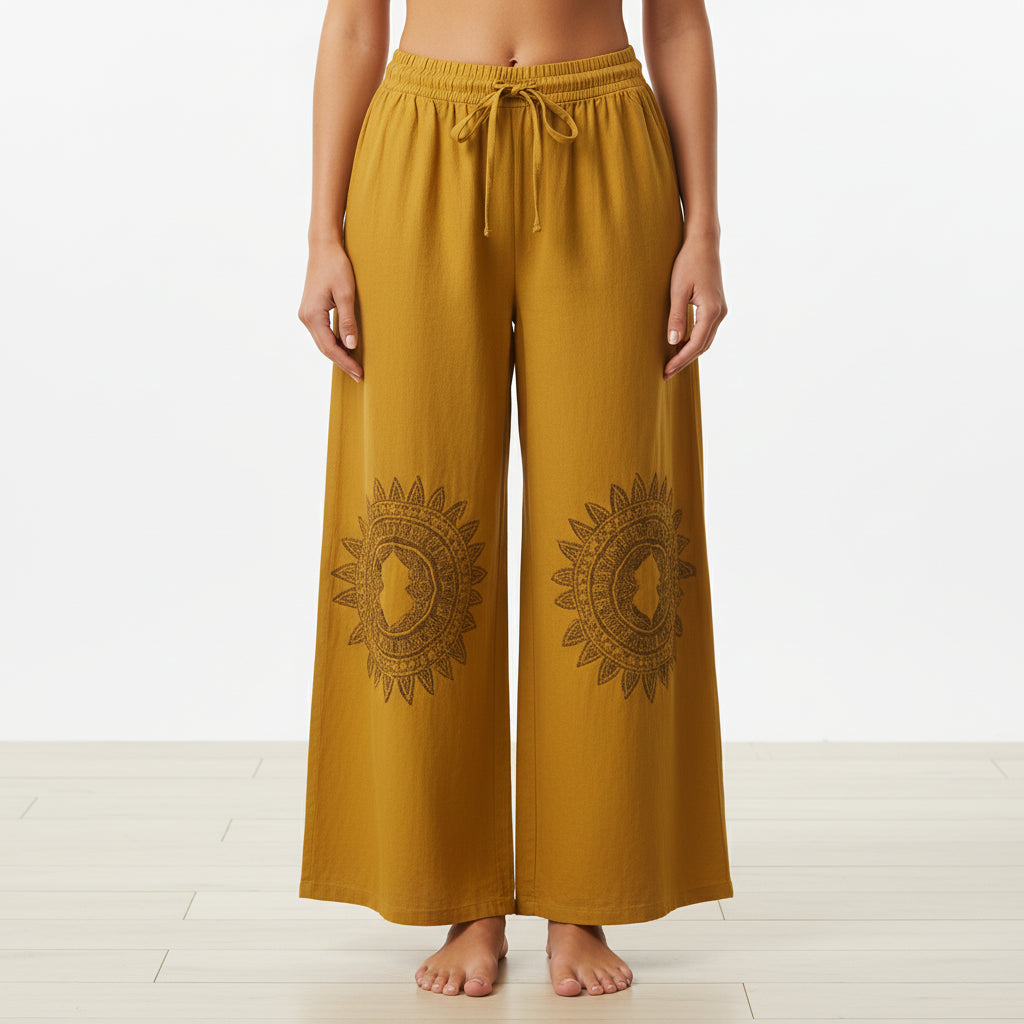 Women's Wide Leg Drawstring Pants