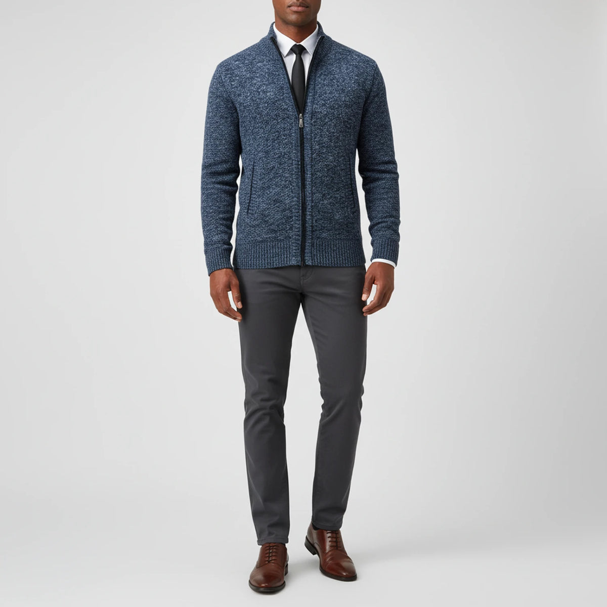 Men's Zip-Up Sweater