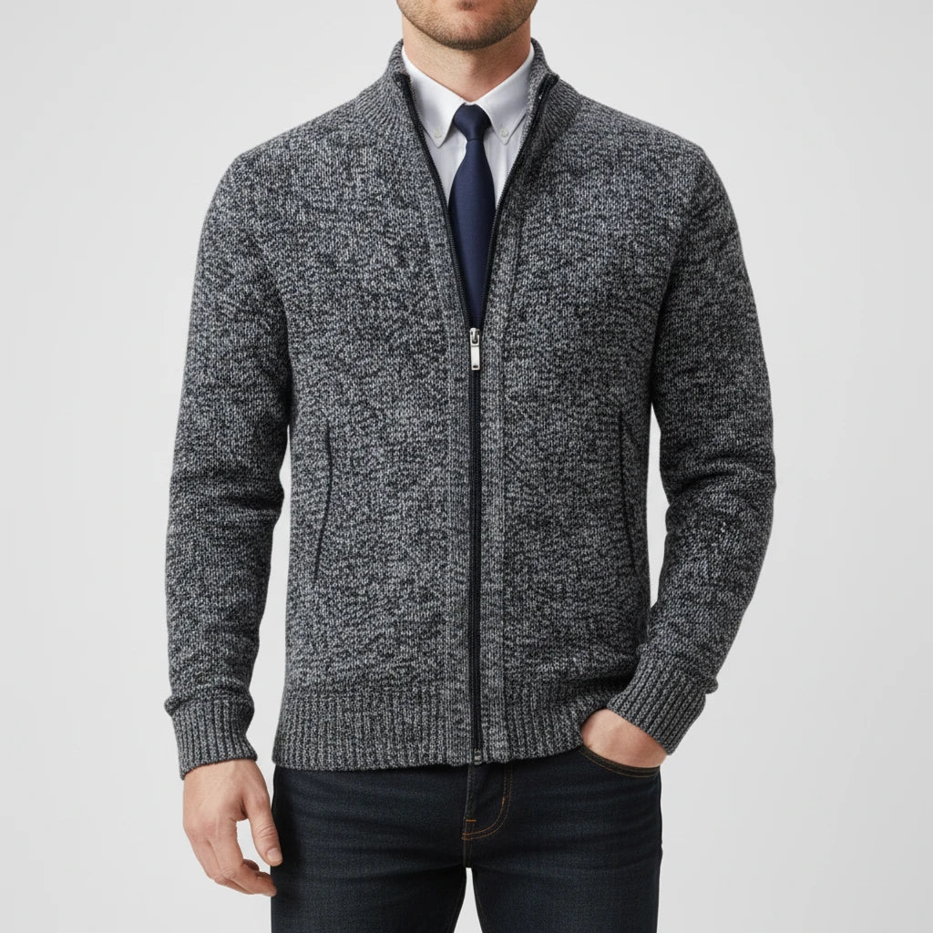 Men's Zip-Up Sweater