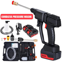 QuickWash | Cordless High-Pressure Cleaner with 2 Batteries
